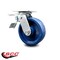 Service Caster 6 Inch Solid Polyurethane Caster with Roller Bearing and Total Lock Brake SCC SCC-TTL30S620-SPUR - alternate 6